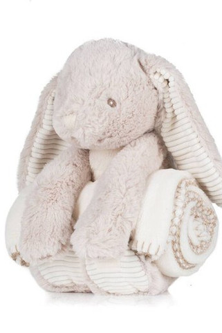 Mumbles MM034 - Rabbit plush with blanket