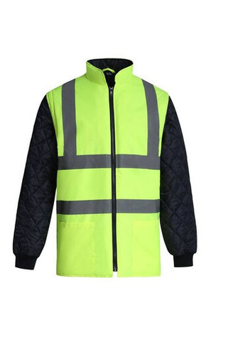 Yoko YK008SL - Quilted parka with detachable sleeves