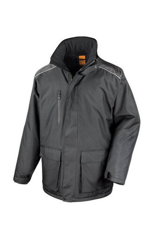 Result RS305 - Ultimate Weatherproof Quilted Parka with Reflective Trim