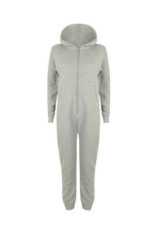 SF Men SF470 - Unisex Slim Fit Hooded Pajama Onesie