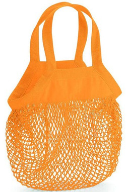 Westford mill WM151 - Mini borsa a rete in cotone biologico