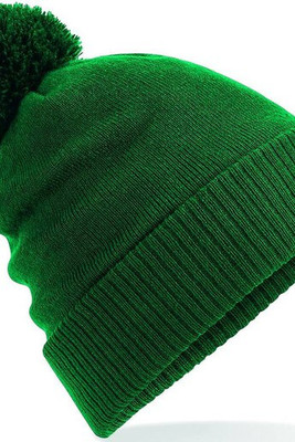Beechfield BF439 - Berretto con pompon interno in pile
