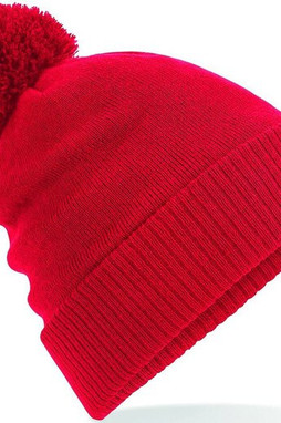 Beechfield BF439 - Berretto con pompon interno in pile