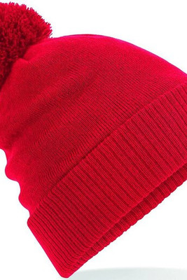 BEECHFIELD BF439 - Bonnet avec pompon intérieur polaire