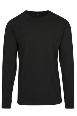 Build Your Brand BY091 - Comfort Fit Men's Long Sleeve Cotton Tee