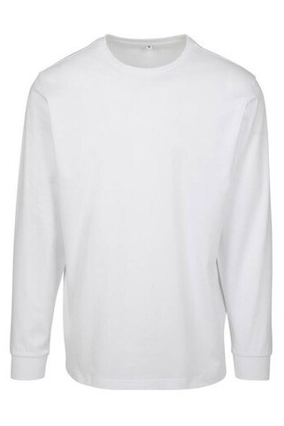 Build Your Brand BY091 - Comfort Fit Mens Long Sleeve Cotton Tee