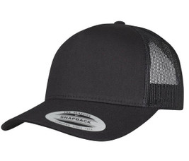 Flexfit FX6506 - Classic Trucker Cap with Curved Visor and PVC Closure