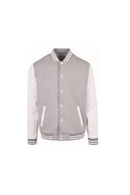 Build Your Brand BYB004 - Vintage Inspired Unisex Baseball Jacket BYB004