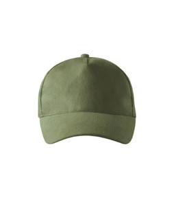 Malfini 307 - Hochwertige Unisex 5-Panel Kappe mit Messingverschluss