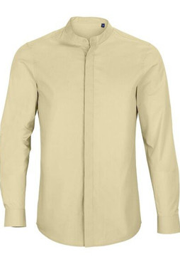 NEOBLU 03792 - Bart Men Camisa Masculina Com Colarinho Mandarim