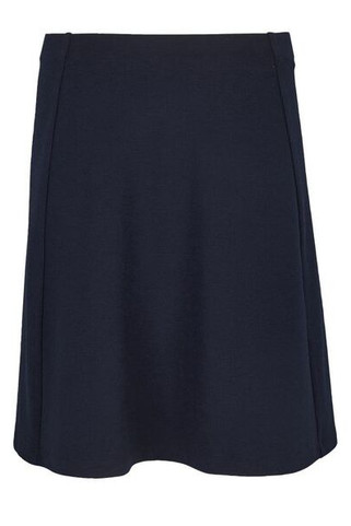 NEOBLU 03795 - Chloe Milano Knit Above-Knee A-Line Skirt