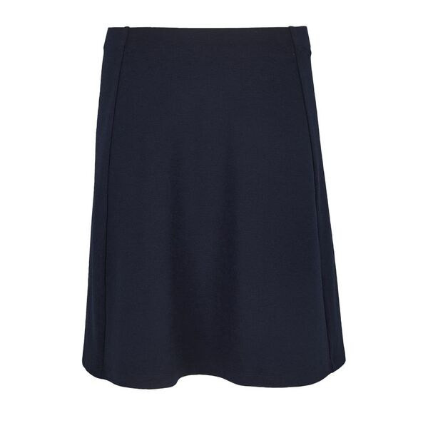 NEOBLU 03795 - Chloe Milano Knit Above-Knee A-Line Skirt