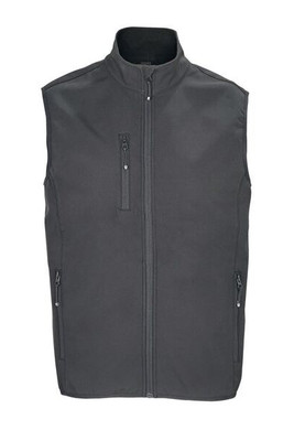 SOL'S 03825 - Falcon Herre Softshell Vest med Lynlåslommer