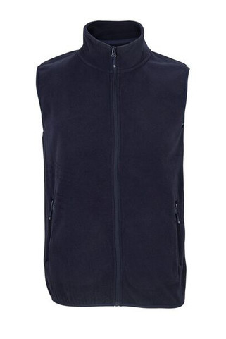SOLS 03822 - Unisex Fleecová Vesta s Kontrastními Zipy