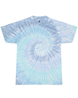 Tie dye gildan t-shirts for men pink and yellow