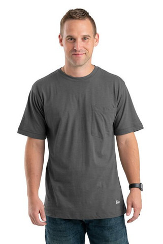 Berne BSM38 - Mens Lightweight Performance Pocket T-Shirt