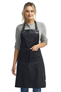 Artisan Collection by Reprime RP123 - Delantal Barista con Detalles de Cuero Sintético