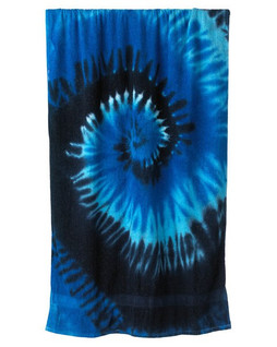 Tie-Dye CD7000 - Toalla de Playa con Diseño Tie-Dye Vibrante