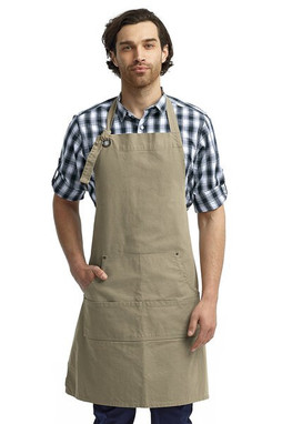 Artisan Collection by Reprime RP137 - "Calibre" Heavy Cotton Canvas Pocket Apron