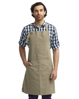 Artisan Collection by Reprime RP137 - "Calibre" Heavy Cotton Canvas Pocket Apron