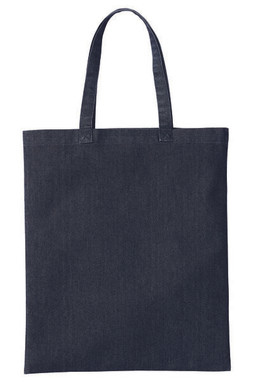 Artisan Collection by Reprime RP998 - Stylish Contrast Stitch Denim Tote Bag