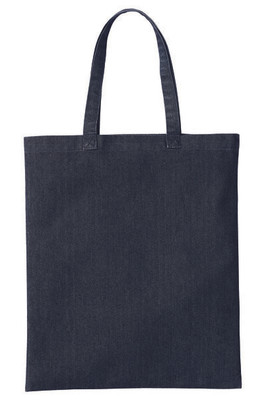 Artisan Collection by Reprime RP998 - Bolso Tote de Mezclilla con Costuras en Contraste