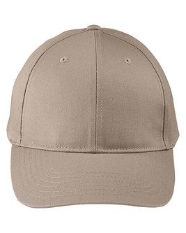 Big Accessories BX020SB - Adult Structured Twill 6-Panel Snapback Cap