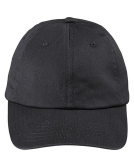 Big Accessories BX880SB - Unstructured 6-Panel Cap