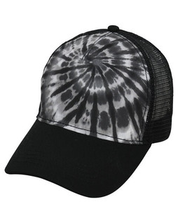 Tie-Dye CD9200 - Vibrant Tie-Dye Summer Trucker Hat Collection