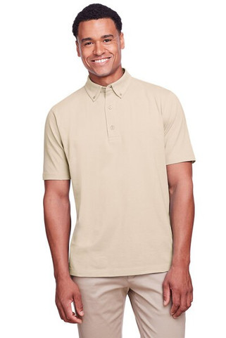 UltraClub UC105 - Mens Lakeshore Stretch Cotton Performance Polo