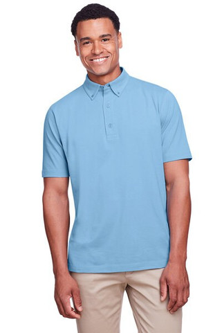 UltraClub UC105 - Mens Lakeshore Stretch Cotton Performance Polo