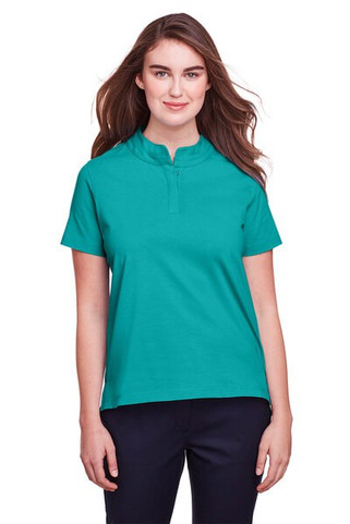 UltraClub UC105W - Ladies Lakeshore Stretch Cotton Performance Polo