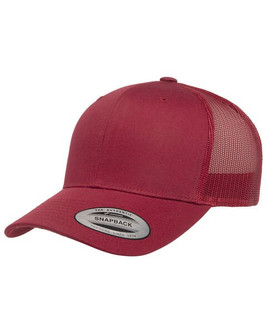 Yupoong 6606 - Classic Retro Trucker Hat with Mesh Back and Adjustable Closure