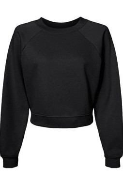 Radsow Apparel KS505 - Crop Top Doux en Molleton Personnalisé