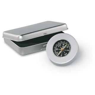 TARGET Classic Aluminum Nautical Compass in Tin Box - GiftRetail AR1249