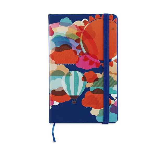 GiftRetail AR1804 - ARCONOT A5 Hardcover Notebook with Elastic Strap