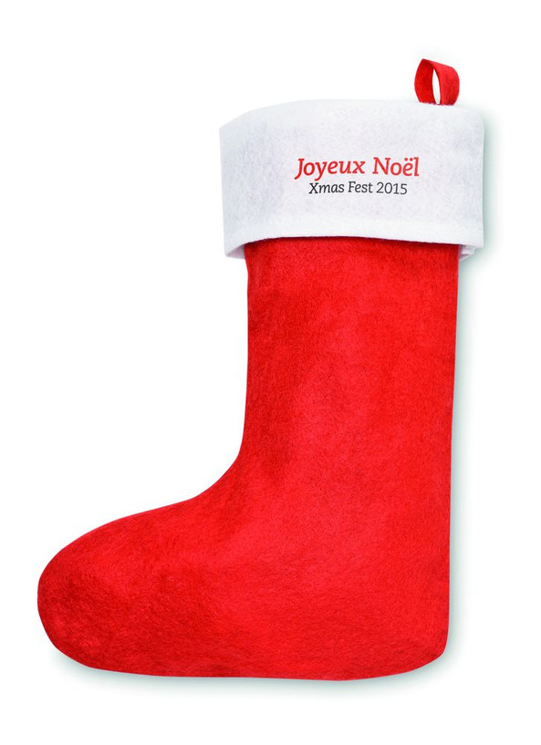 GiftRetail CX1013 - NOBO Festive Christmas Stocking for Memorable Holidays