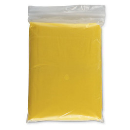 GiftRetail IT0972 - SPRINKLE Compact Foldable Rain Poncho with Hood in Polybag