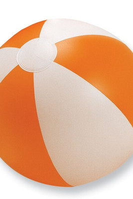 PLAYTIME Vibrant Striped Inflatable Beach Ball Ø23.5cm - GiftRetail IT1627