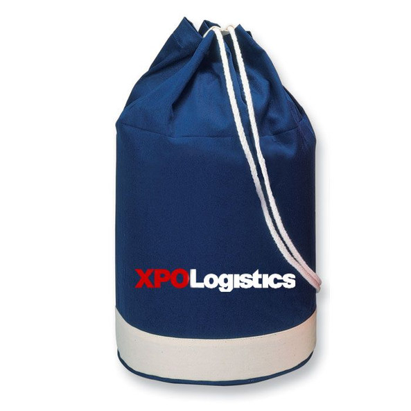 GiftRetail IT1639 - YATCH Eco-Friendly Bicolour Cotton Duffle Bag