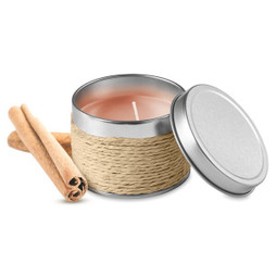 GiftRetail IT2873 - DELICIOUS Aromatic Tin Candle in Decorative Box