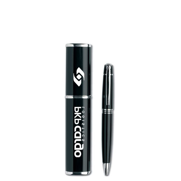 GiftRetail IT3177 - OREGON Kuglepen twist metal