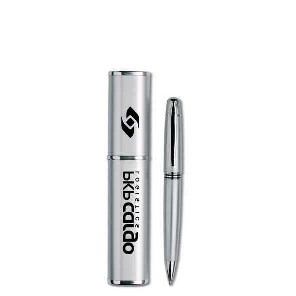 GiftRetail IT3177 - OREGON Stylo bille twist métal