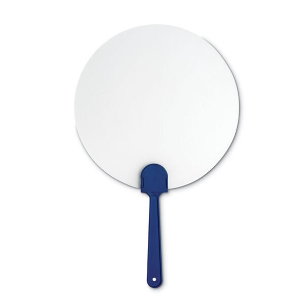 PAYPAY Frosted Transparent Manual Hand Fan - GiftRetail IT3491
