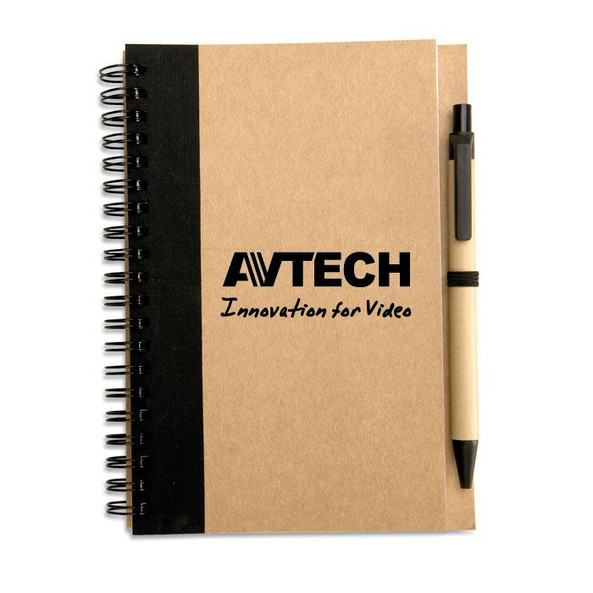 GiftRetail IT3775 - SONORA PLUS Eco-Friendly Recycled Notebook with Pen Set