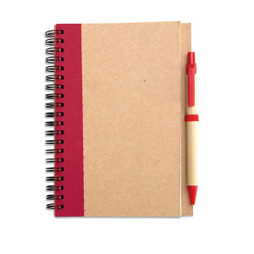 GiftRetail IT3775 - SONORA PLUS Eco-Friendly Recycled Notebook with Pen Set
