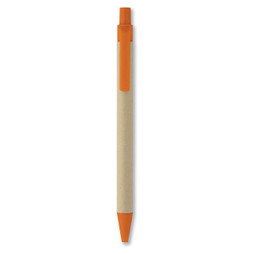 GiftRetail IT3780 - CARTOON Eco-Friendly Biodegradable Paper Barrel Pen