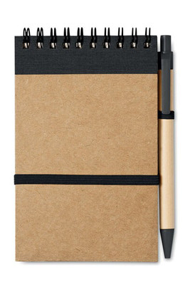 SONORA Ekologinen A6 Muistikirja Kierrätysmateriaalista - GiftRetail IT3789