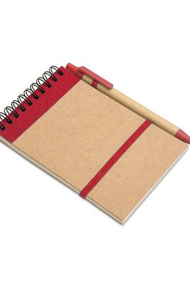 SONORA Eco-Friendly SONORA A6 Notepad with Pen Set - GiftRetail IT3789