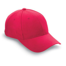 GiftRetail KC1464 - NATUPRO Premium Brushed Cotton Baseball Cap with Metal Clips